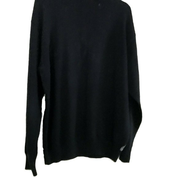 VTG Tosani Knit 1/4 Zip Argyle Sweater Large - Picture 5 of 7